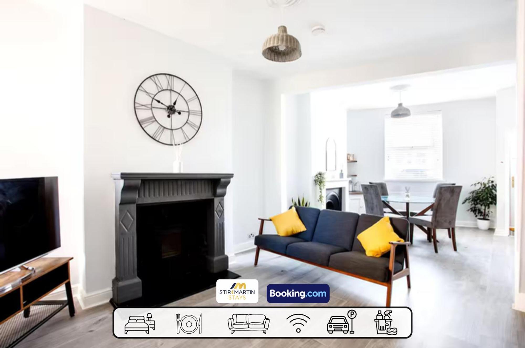 Comfy 3Bed House By Stirkmartin Stays Short Lets & Serviced Accommodation Cardiff With Free Parking & 8Mins To City Centre 外观 照片